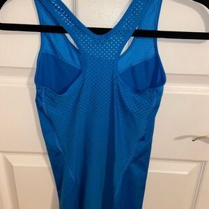 Nike Blue Racerback Athletic Tank Top